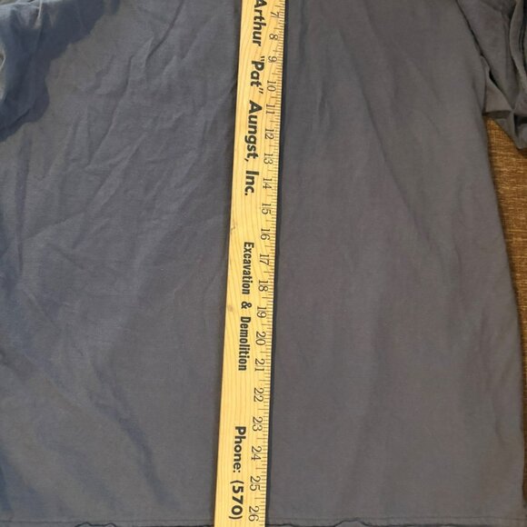 Disneyland Mickey Mouse Graffiti Graphic Polo Shirt Gray Short Sleeve Mens Sz L - Picture 10 of 10